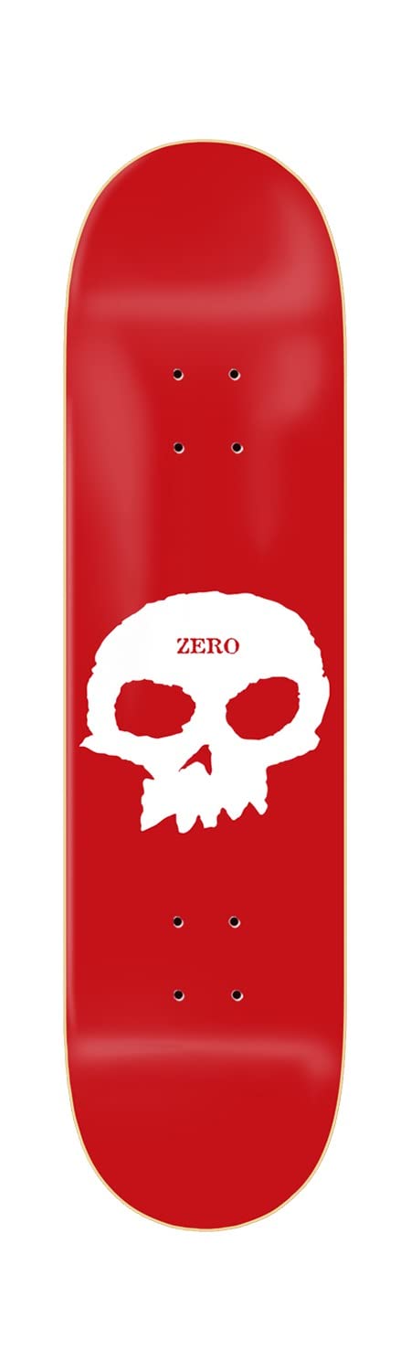 Zero Skateboards シングルスカル スケートボードデッキ - 8.25 Zero Skateboards シングルスカル スケートボードデッキ - 8.25